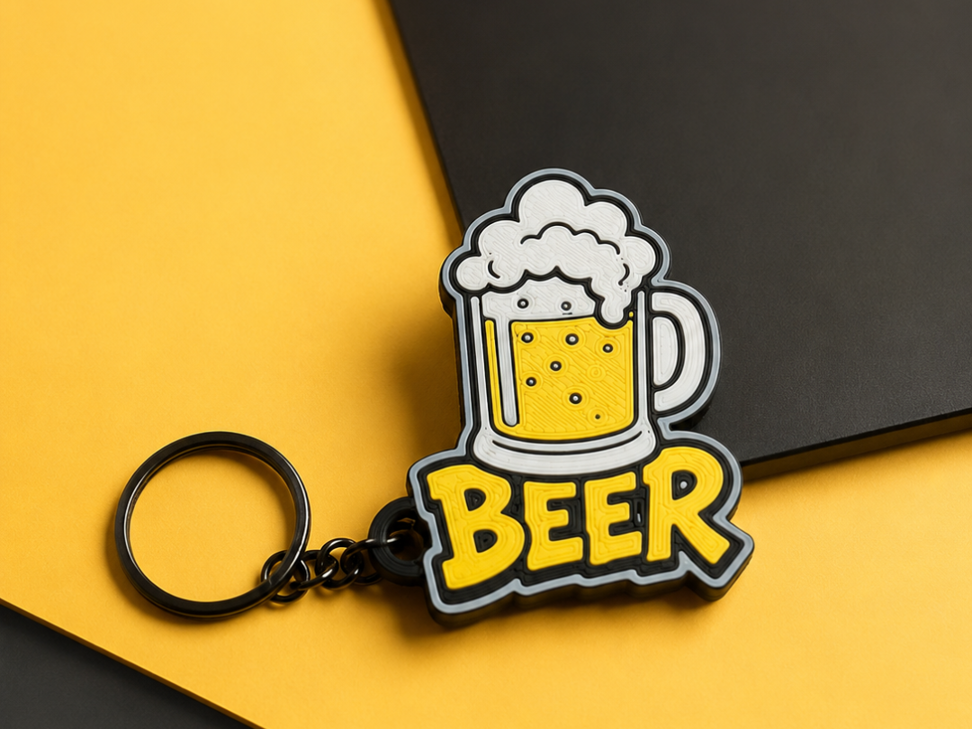 Beer Mug Keychain