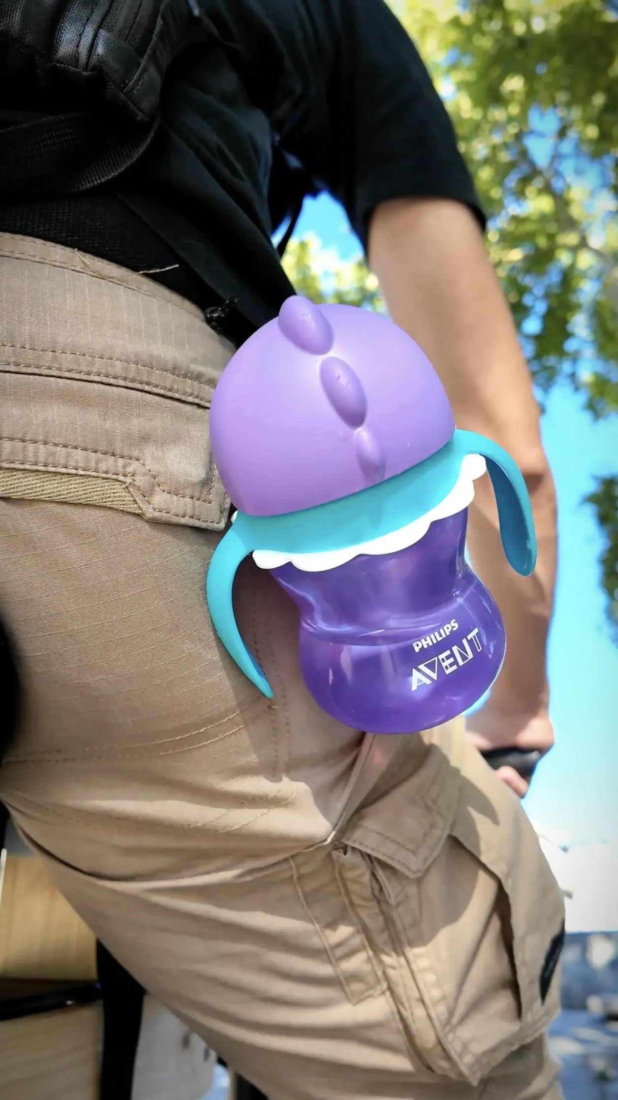 Philips Avent Bottle Carabiner Clip & Holder view 2