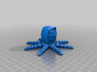 Articulated Squid Game Guard
