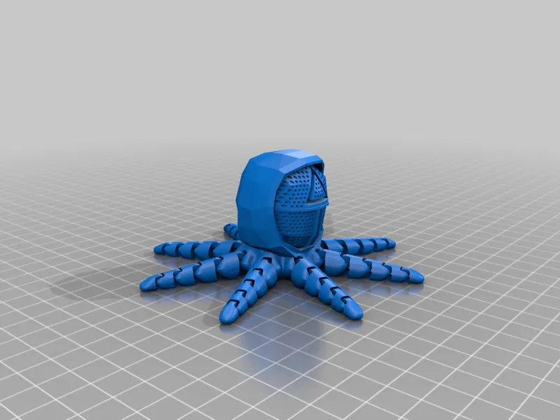 Articulated Squid Game Guard