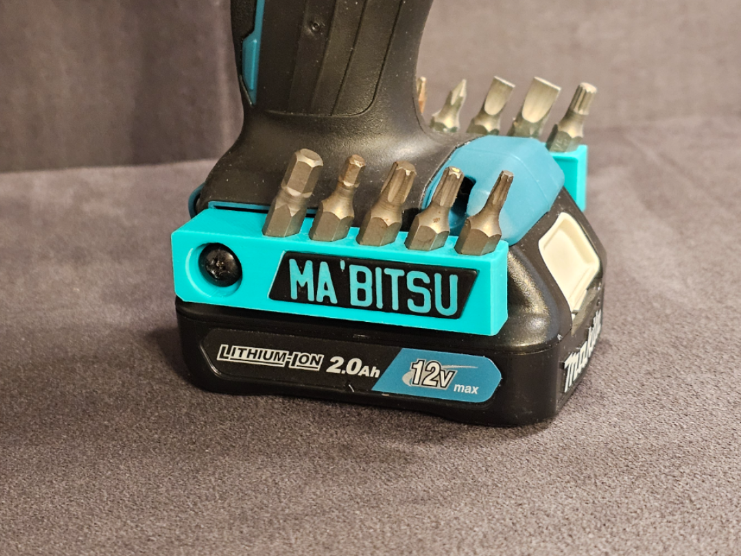 Ma'bitsu Bitholder for various Makita 12V drills