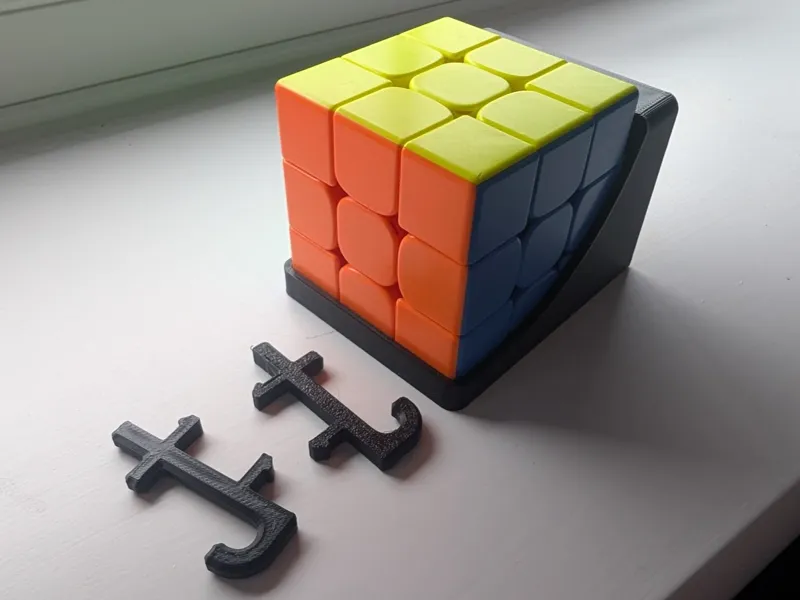 Rubik's Cube (3x3) tray for Ikea Skadis