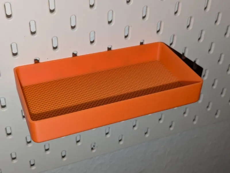 Minimalist Skadis Tray/Shelf (170x88mm/166x84mm)