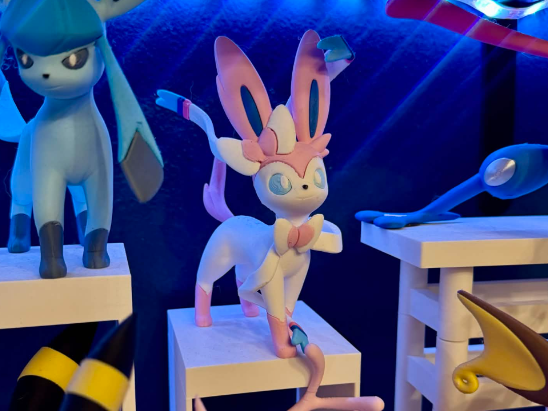 Sylveon Multi-Part Model (Pokemon)