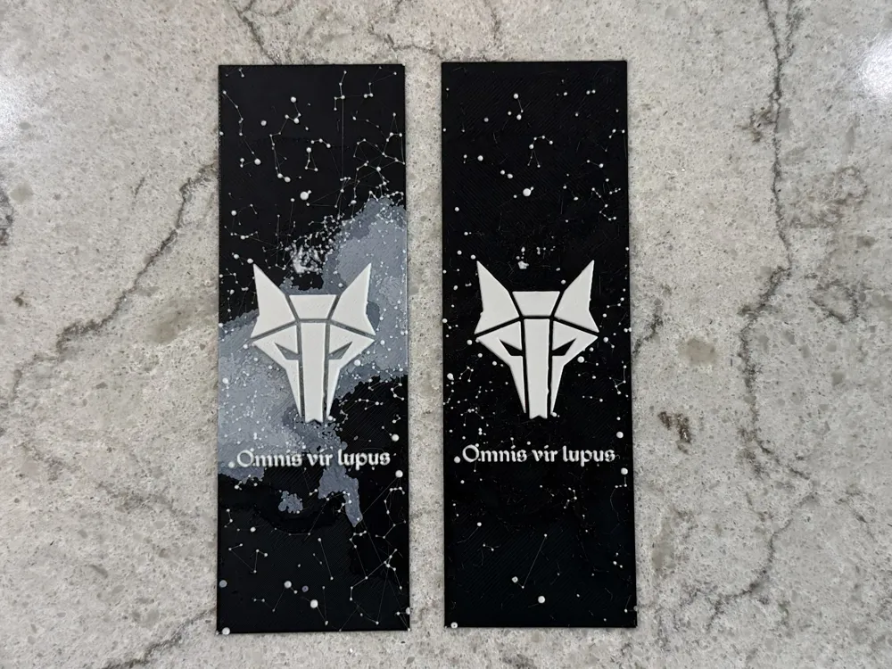 Red Rising Bookmark Print Red Rising Bookmarks, HueForge - Free 3D Print Model - MakerWorld