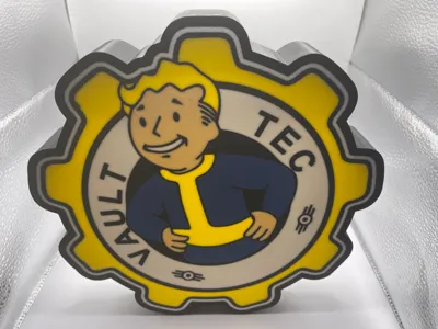 Fallout Vault Tec LED Lightbox