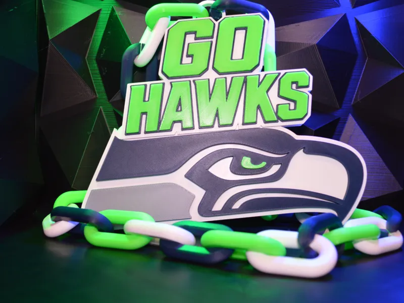 Seattle Seahawks hype chain