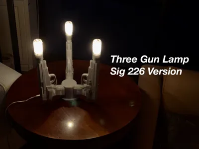 Three SIG Desk Lamp