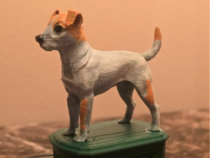 Jack Russell Terrier Statue