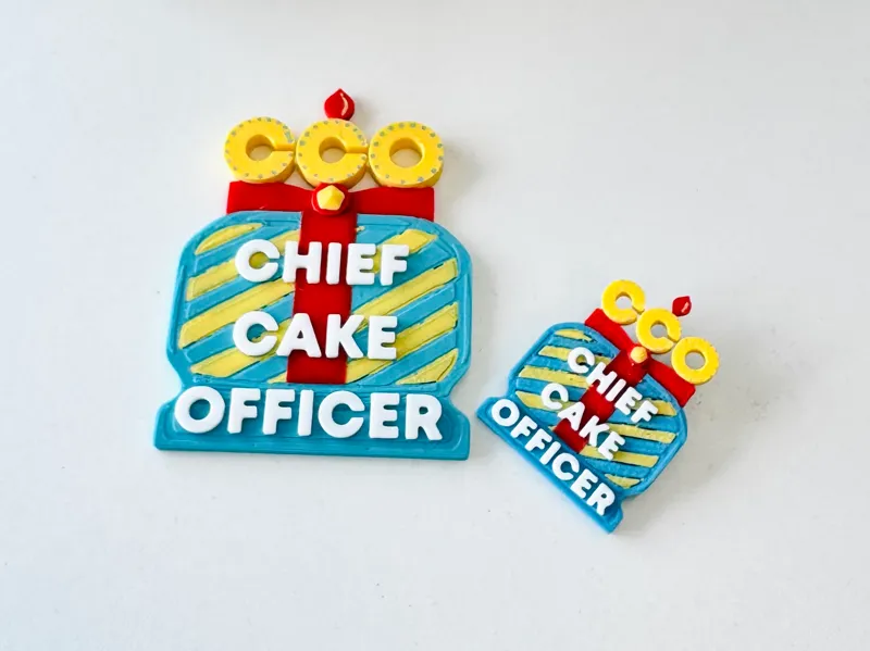 Funny badge - CCO Chief Cake Officer