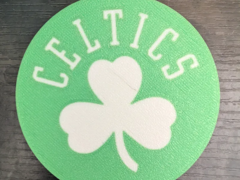Boston Celtics Coaster | Shamrock