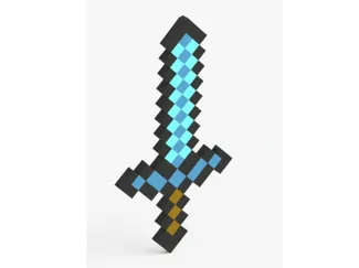 diamond minecraft sword