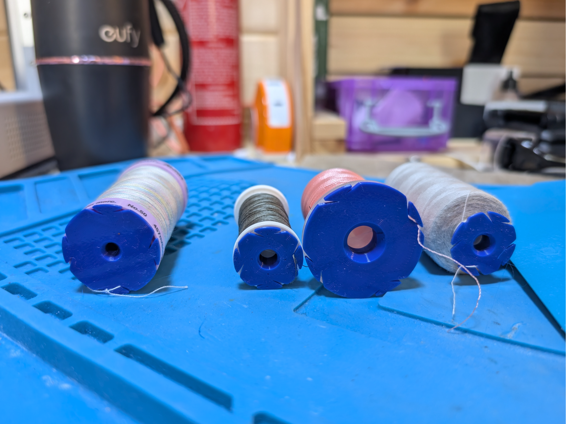 Parametric Spool Thread Tidy