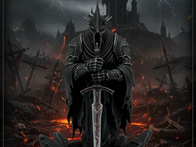 Lord of the Nazgûl: Witch-King 3D Model
