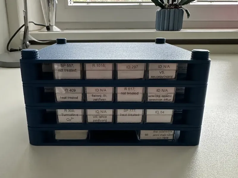 Stackable storage box
