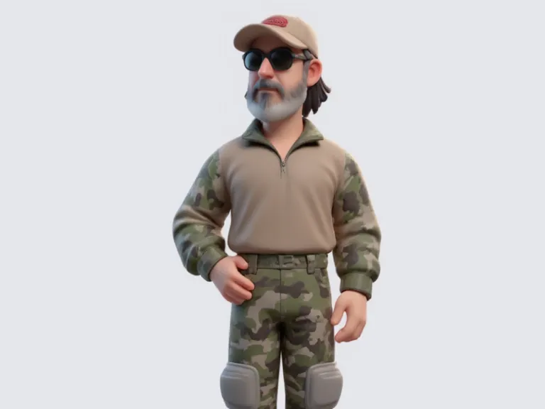 My Cartoon Figurine Print U