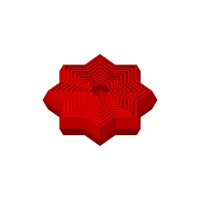 Étoile fidget articulée — photo 3