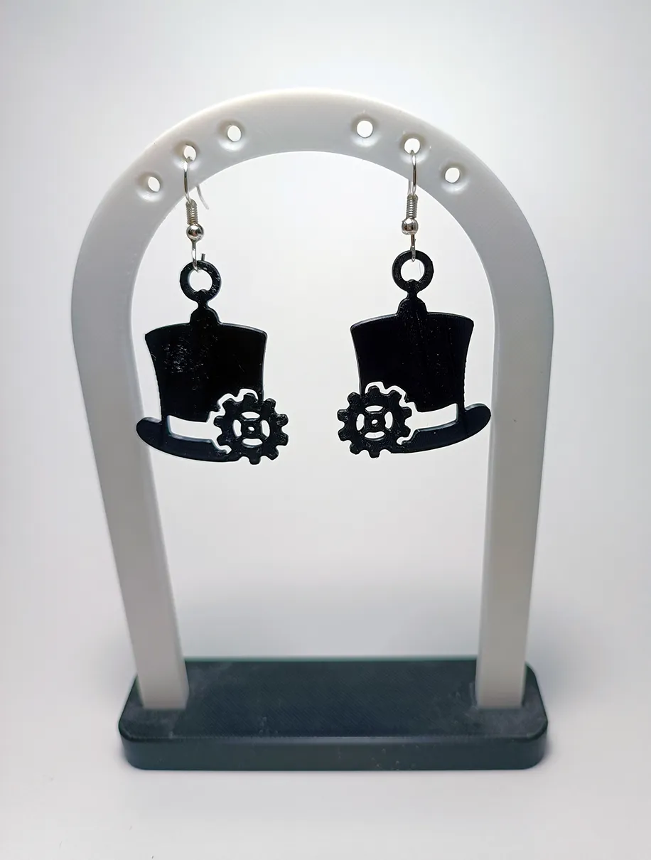 Steampunk Brilliance Earrings view 2