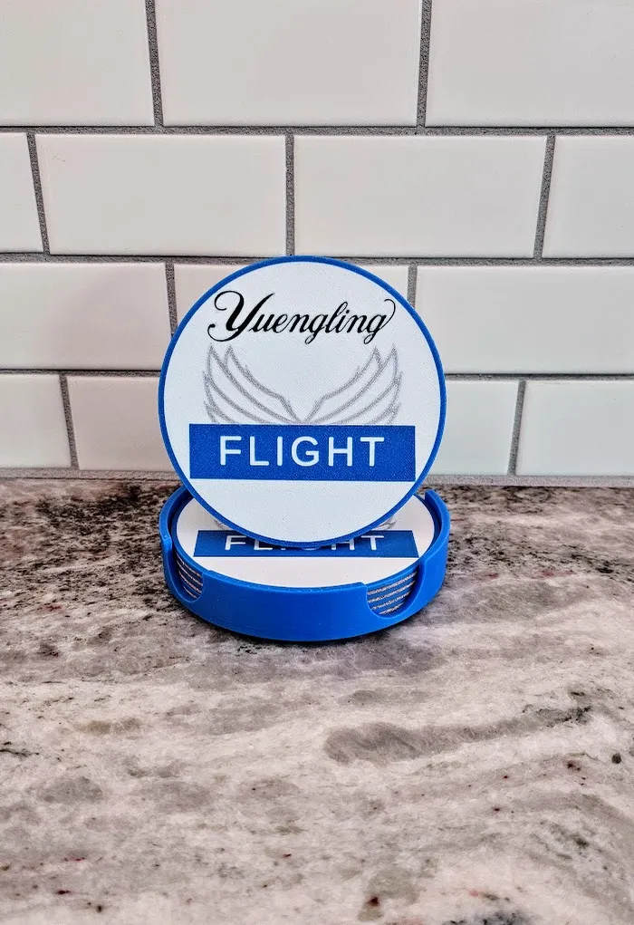 Yuengling Flight coaster set.