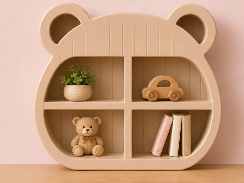 Bear Shelf — big hugs, bigger storage