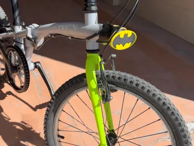 Batman trim for Tilt 120 folding bicycle