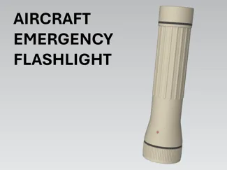 Aircraft Emergency Flashlight (Replica)