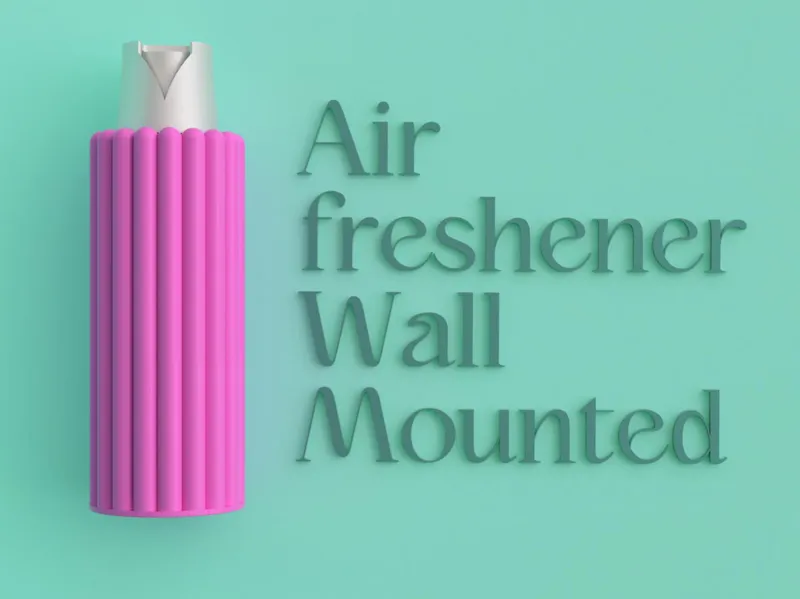 Modern Wall-Mounted Air Freshener Holder