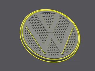 VW Golf Mk2 Speaker grill
