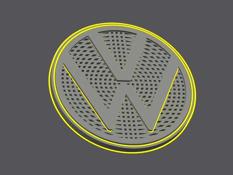 VW Golf Mk2 Speaker grill