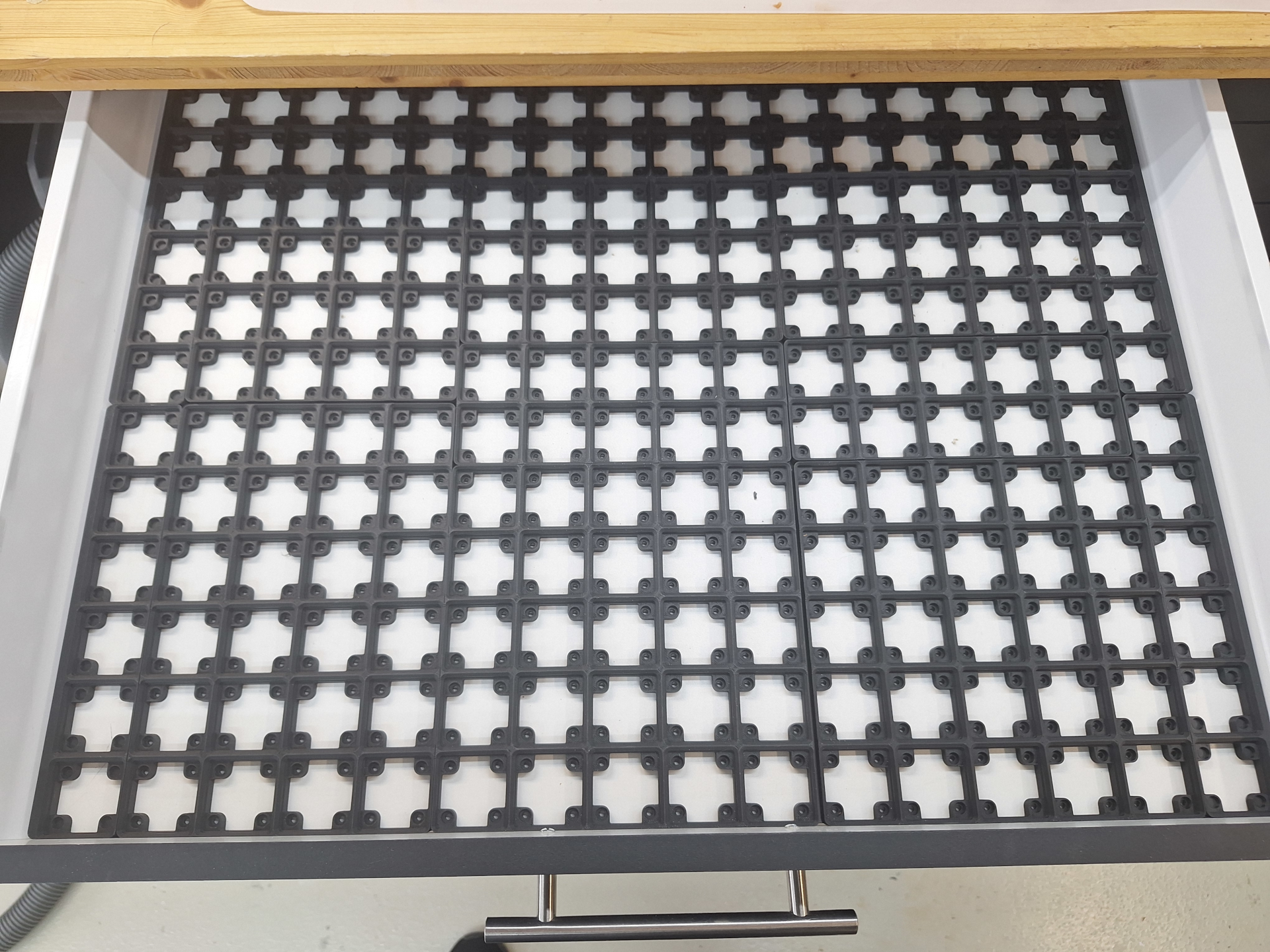 IKEA Maximera 80x60 Gridfinity Skeleton Baseplate