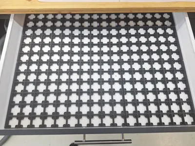 IKEA Maximera 80x60 Gridfinity Skeleton Baseplate