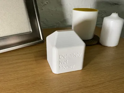 "Definitely Not Money" | Secret Piggy Bank