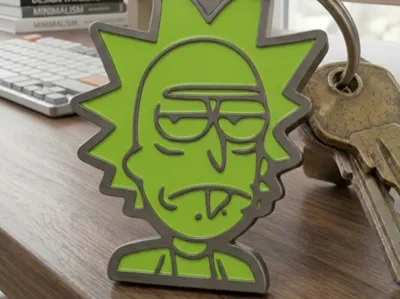 Rick Sanchez Keychain