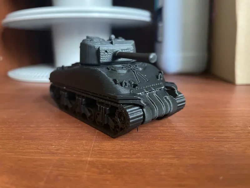 M4a1 76 w Sherman NO GLUE NEEDED