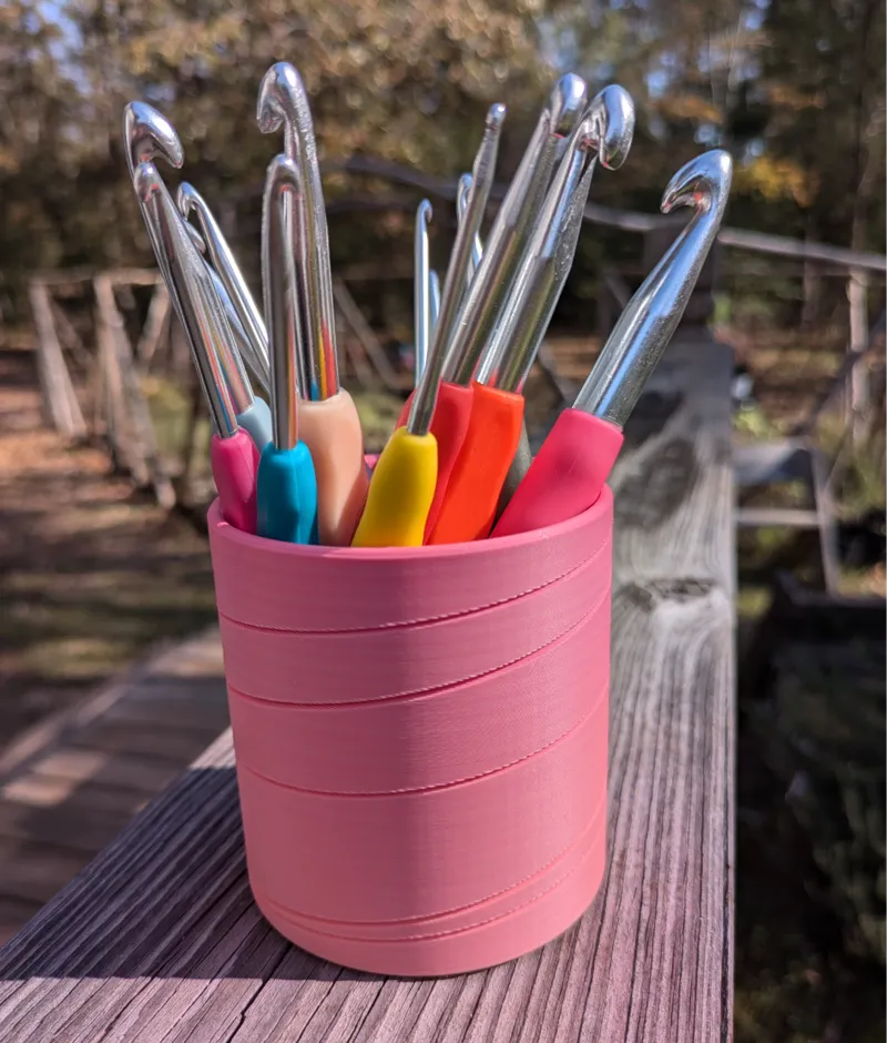 Minimalist Swirl Storage Container
