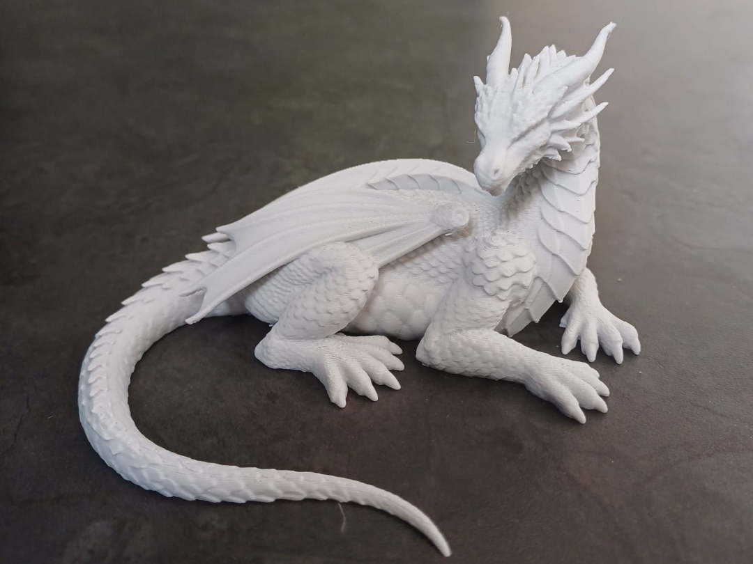 Detailed Fantasy Dragon Figurine