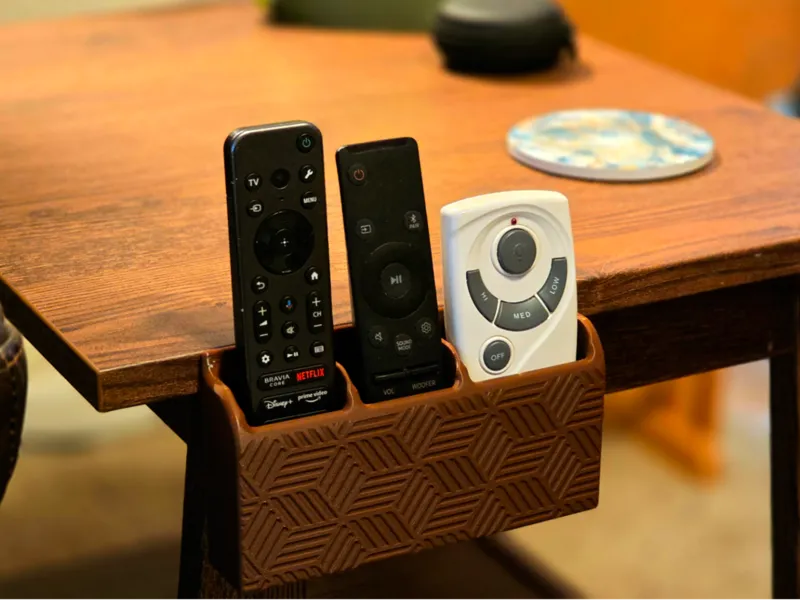 V2 Side Table Remote Holder Mounted