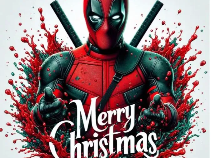 DEADPOOL MERRRY CHRISTMAS 