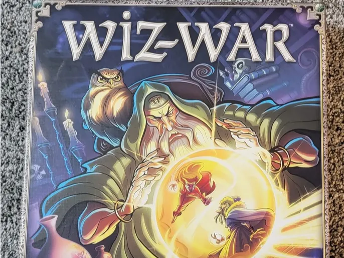 Wiz-War 8th Edition Insert All Expansions  Sleeved