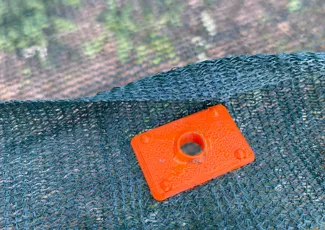 EYELET FOR NETWORK CLOTH