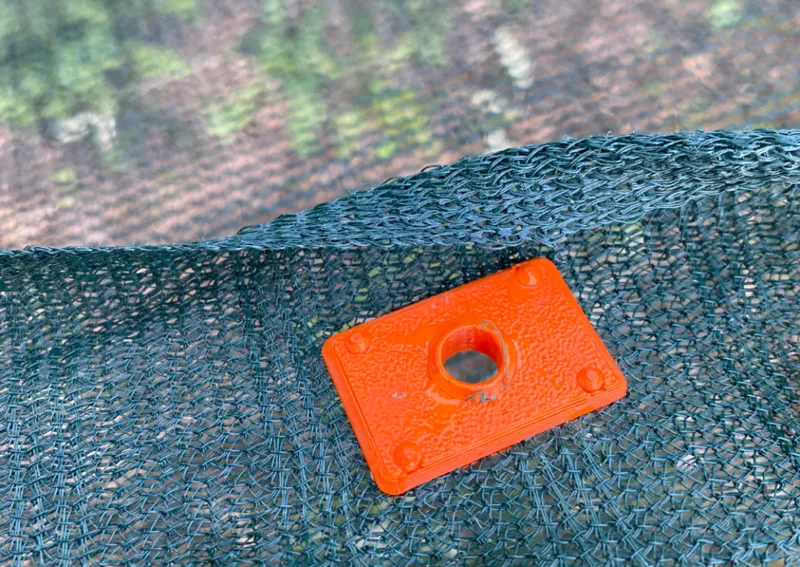 EYELET FOR NETWORK CLOTH