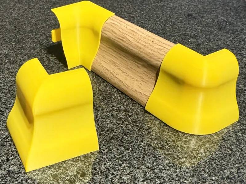 Corners for skirting board 45*20mm