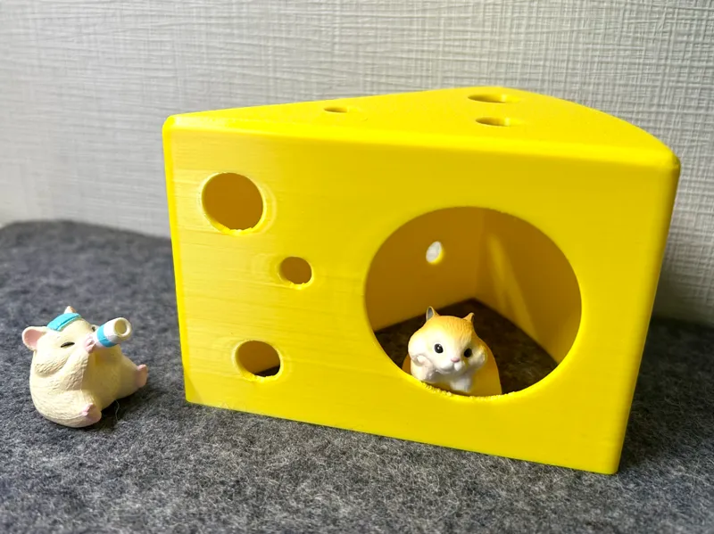 Cheese House for Hamsters and Small Animals