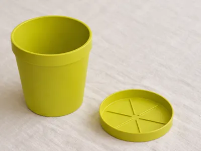 Customisable Parametric Classic Pot and Tray
