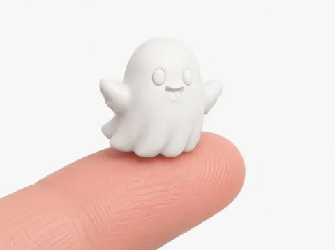 Figura decorativa: Chubby Halloween - 02 Boo Buddy — referencia de MakerWorld