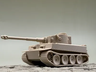 Panzer VI Tiger Ausf.H1 - Tiger H1 Tank 1/72 Scale