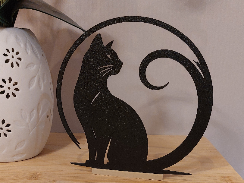 Katze LED Teelicht Deko
