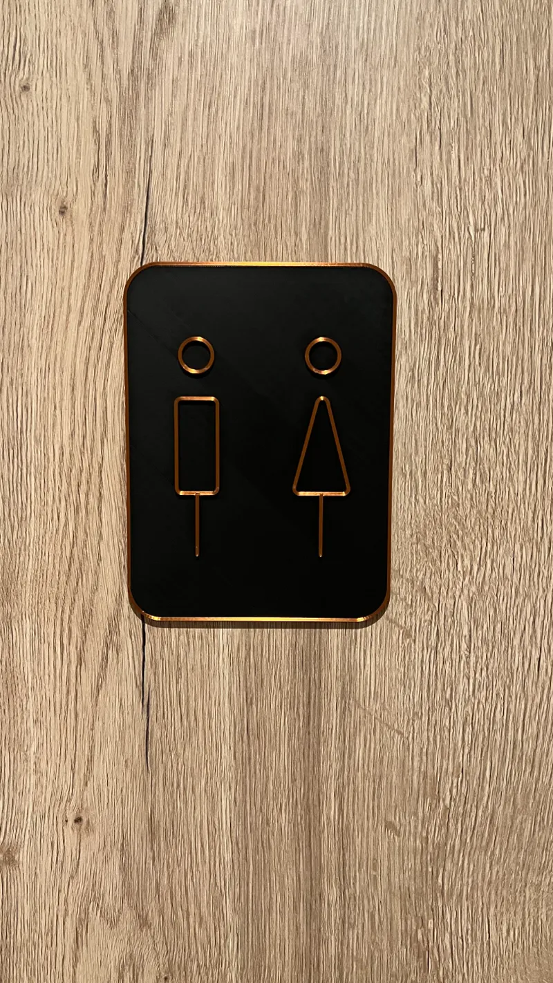 Toilet Sign
