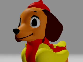 Hot dog dachshund