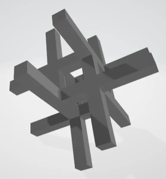Geometric Desktop Display
